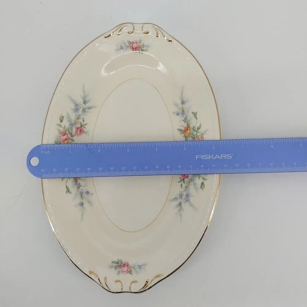Eggshell Georgian Homer Laughlin Made in USA E41 N 5 Serving Dish